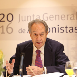 El presidente de OHL, Juan Miguel Villar Mir. E.P.