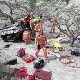 Seis de los accidentes fueron por salidas de vías y otros seis por accidentes. | EFE