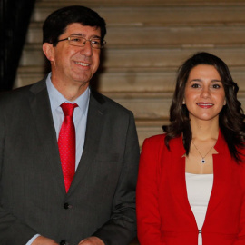 Juan Marín e Inés Arrimadas, en Sevilla. | EP