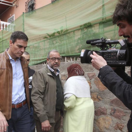 Pedro Sánchez, en Ceuta esta semana. EFE/Reduan