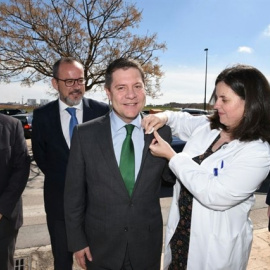 El secretario regional del PSOE en Castilla-La Mancha y presidente de la Comunidad Autónoma, Emiliano García-Page. E.P.