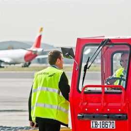 Iberia Airport Services atendió en 2016 a cerca de 90 millones de pasajeros y prestó sus servicios de 'handling' a más de 340.000 aviones. EUROPA PRESS