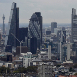 Vista del distrito financiero de Londres. REUTERS/Hannah McKay