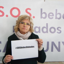 Adelina Ruiz, presidenta de SOS Bebés Robados Catalunya. ADHOC