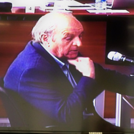 Emilio Vidal, testigo del juicio del Palau. EUROPA PRESS