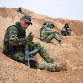 Arges Artiaga, el militar gallego que se propuesto crear un nuevo grupo de combate contra el ISIS.