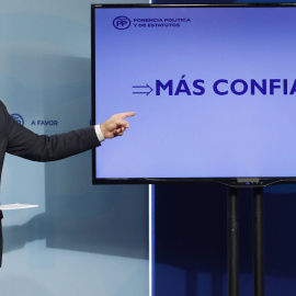 El coordinador general del PP, Fernando Martínez-Maillo. Archivo EFE