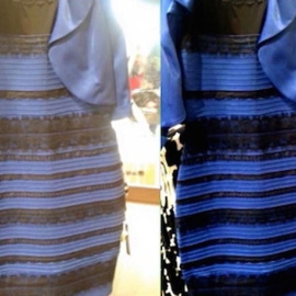 La explicación científica a porqué este vestido se veía de dos colores diferentes / TWITTER