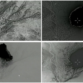 Imágenes de la explosión de la bomba MOAB o "madre de todas las bombas".REUTERS /U.S Department of Defense