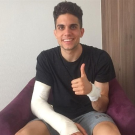 Imagen que Marc Bartra ha compartido en su cuenta de Instagram.