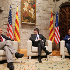 Reunió del president de Generalitat amb congressistes dels EUA