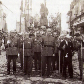 El Jesús del Gran Poder, presidido por Queipo de Llano
