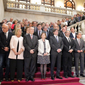 Acte de suport a la presidenta del Parlament, Carme Forcadell