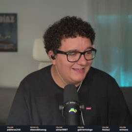 El cómico Facu Díaz durante un directo en Twitch.- @facudiazt