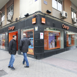 Una tienda de Orange en Madrid. E.P.