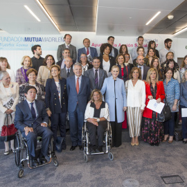 Imagen de los premiados en la V Convocatoria Anual de Ayudas a Proyectos de Acción Social y los IV Premios al Voluntariado Universitario
