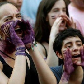  Manifestación contra la sentencia de La Manada. EFE