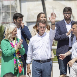  Feijóo, en Cádiz el pasado jueves. EFE/Román Ríos