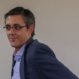  El antiguo secretario general del PSOE, Eduardo Madina, asiste al homenaje a Álvaro de Luna.- Ricardo Rubio/EUROPA PRESS