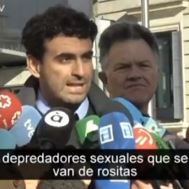 Las víctimas de abusos sexuales por parte de sacerdotes presionan frente al Congreso