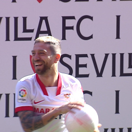 El Papu Gómez bromea con su baile: "Lo haré cuando lleguen los goles"