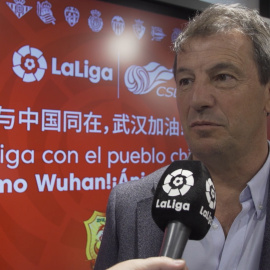 LaLiga recibe al Wuhan Zall para mostrar su "apoyo y ánimo al pueblo chino"