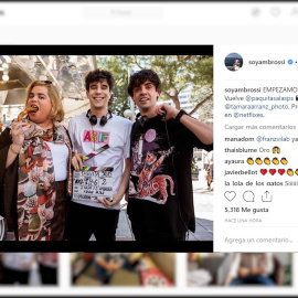 Los Javis inmersos en la tercera temporada de Paquita Salas