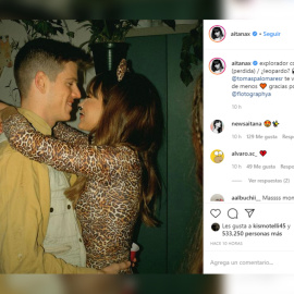 Aitana y Miguel Bernardeau presumen de amor en redes sociales