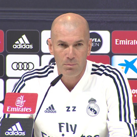 Zidane vuelve con las ideas claras ante el partido de mañana