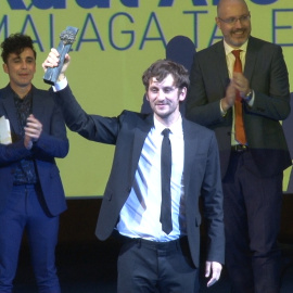 Raúl Arévalo recibe el Premio Málaga Talent