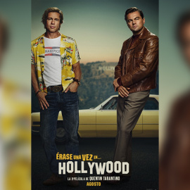 DiCaprio y Pitt protagonizan el póster del filme de Tarantino