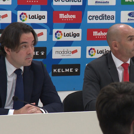 Paco Jémez en rueda de prensa