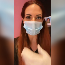 Tamara Gorro enseña cómo ha desinfectado su casa