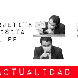 La tarjetita de visita del PP - En la Frontera, 3 de febrero de 2021
