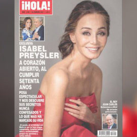 Isabel Preysler protagoniza la portada de 'Hola'