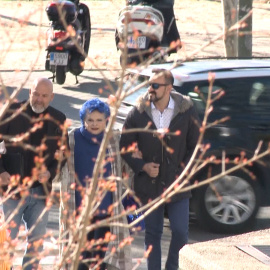 Lucía Bosé llega a su juicio por supuesta apropiación indebida