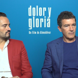 Banderas asegura que no imita a Almodóvar en 'Dolor y Gloria'