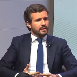 Pablo Casado, sobre Pablo Iglesias: "Quiere un proyecto comunista en la Comunidad de Madrid"