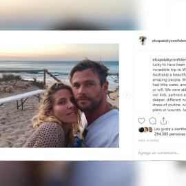 Elsa Pataky disfruta de un viaje por el Oeste de Australia