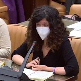 Sofía Castañón, diputada de Unidas Podemos, denuncia insultos hacia la directora de la Comisión
