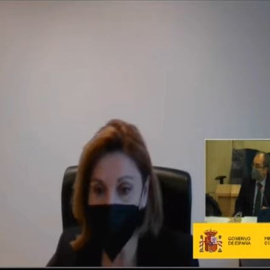 Cospedal, en el juicio de la 'caja B': "No conozco ni admito que haya esos pagos en sobresueldos"