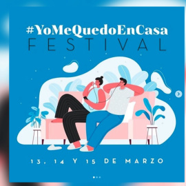 Ya está aquí el cartel del festival 'Yo me quedo en casa'