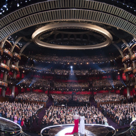 Vista general del Teatro Dolby durante la 88ª edición de la ceremonia de los Óscar celebrada la noche de ayer, 28 de febrero de 2016, en Hollywood, California (EE.UU.). EFE/AMPAS