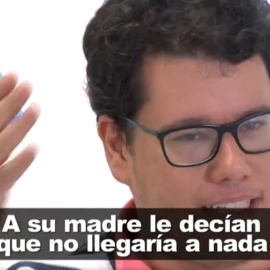 Miguel Aulló, un joven autista ejemplo de integración