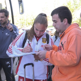 La Selección femenina a la localidad pacense de Don Benito