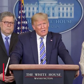 Donald Trump, impaciente por levantar las medidas antivirus