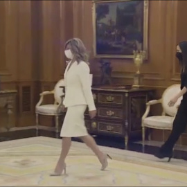 Toma de posesión de Calviño, Díaz y Belarra de sus nuevos cargos