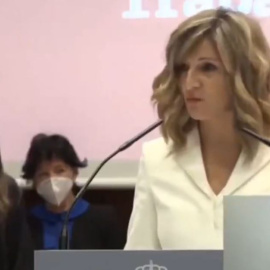 Así ha recibido la vicepresidencia Yolanda Díaz