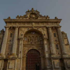 Archivo. Fachada de la Cartuja de Jerez.
