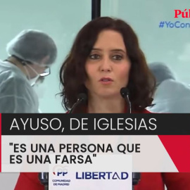 Ayuso, sobre Pablo Iglesias: "Es una persona que es una farsa"